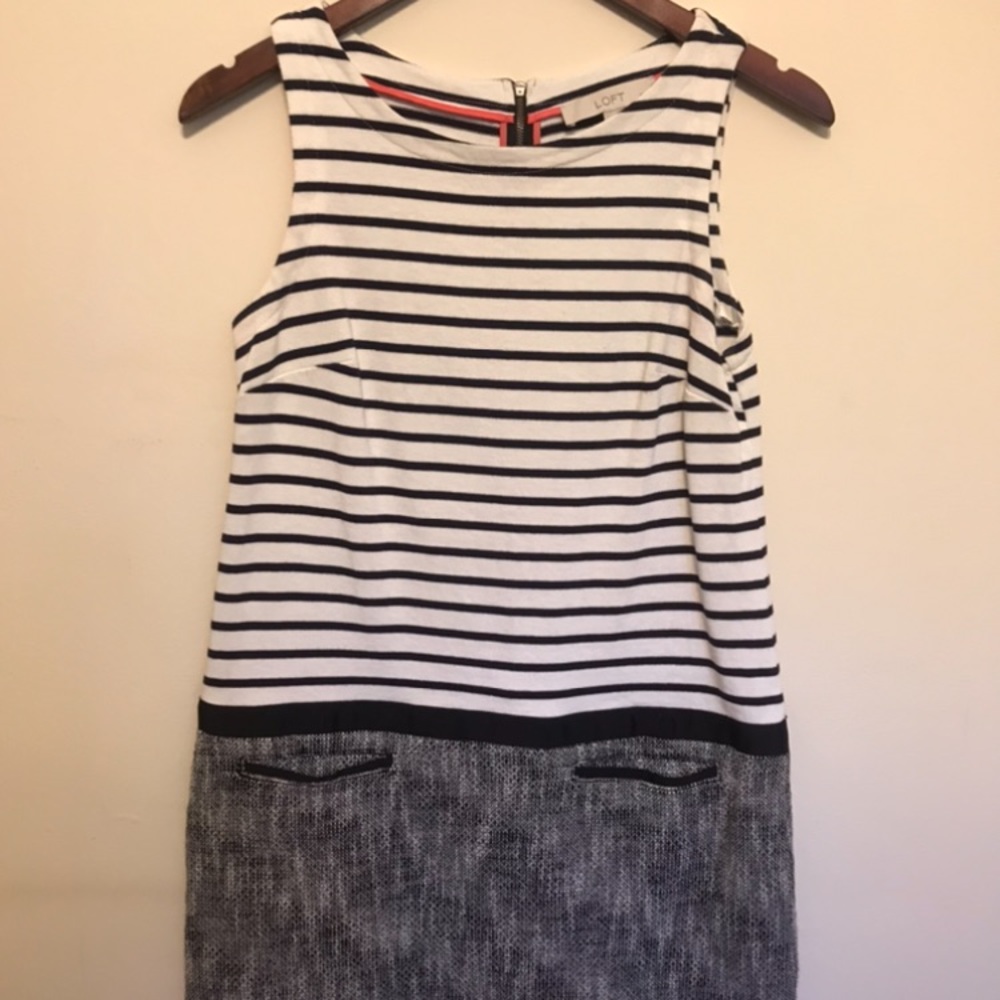 Loft Striped Dress